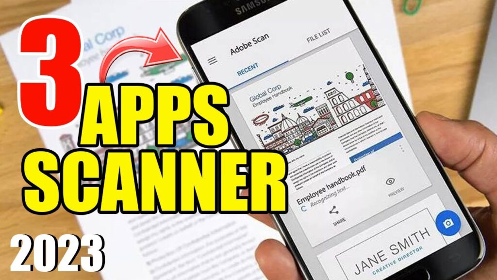 Top aplicaciones para escanear documentos contables