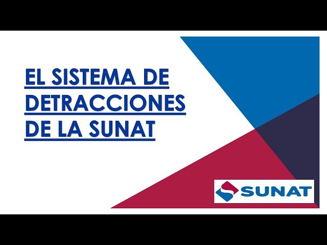 Guía práctica para entender las detracciones del IGV