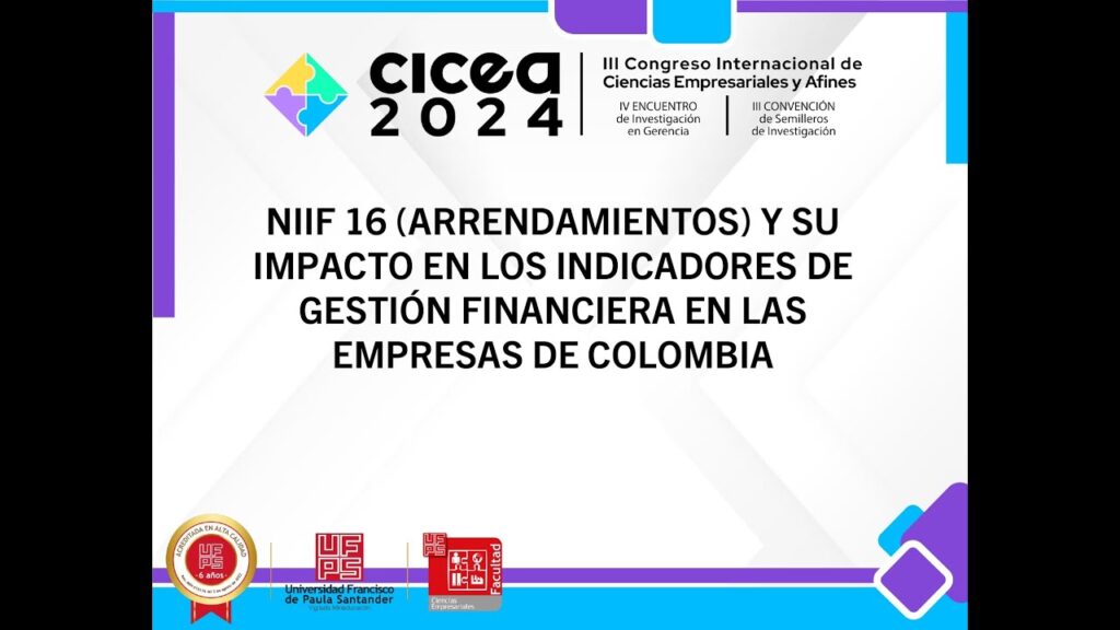Impacto de la NIIF 16 en ratios financieros empresariales