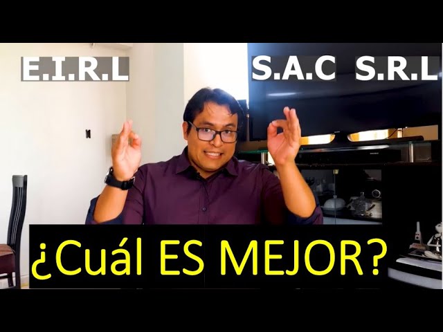 Qué tipos de sociedades existen en Perú y cuál elegir