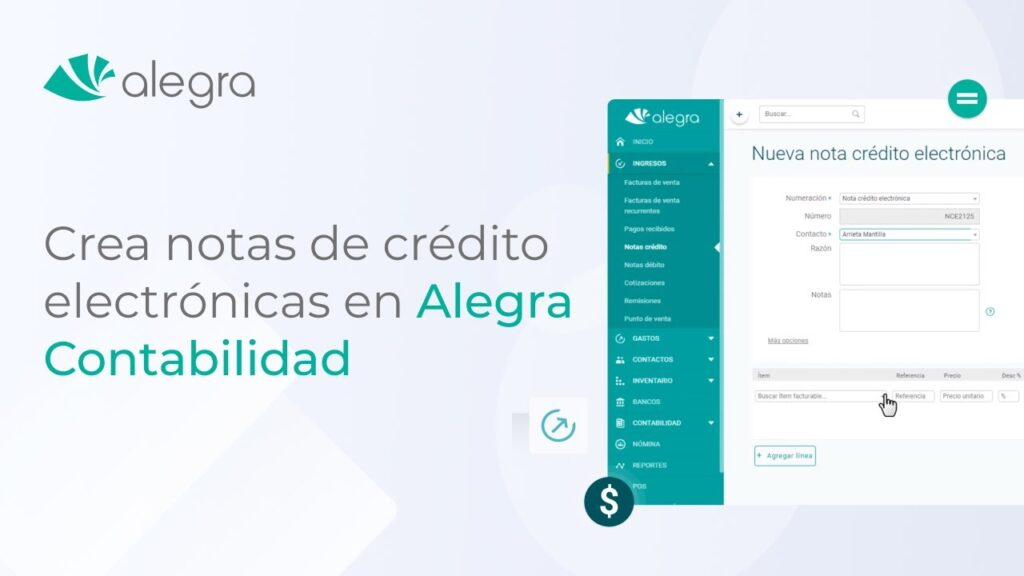 Cómo emitir notas de crédito electrónicas correctamente