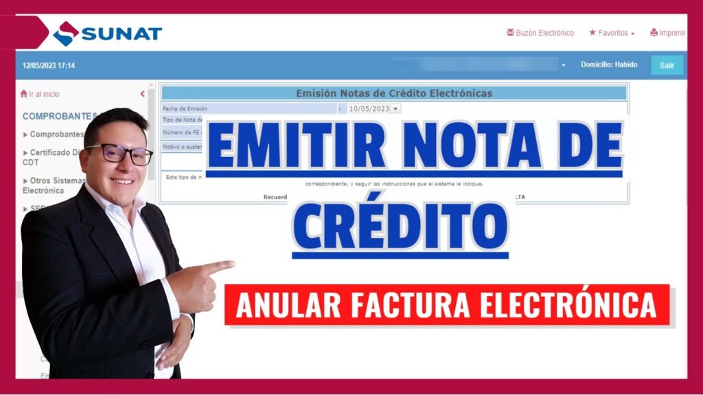 Cómo emitir notas de crédito electrónicas correctamente