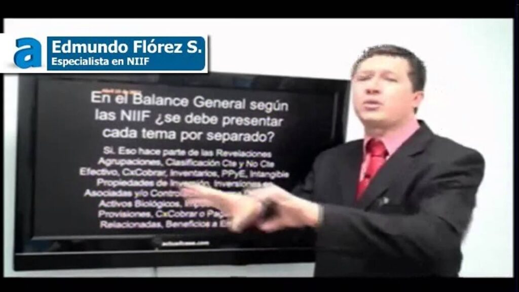 Cómo preparar un balance general bajo NIIF