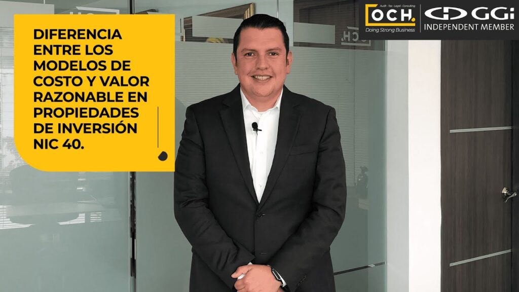 Diferencias entre costo y valor razonable en NIIF