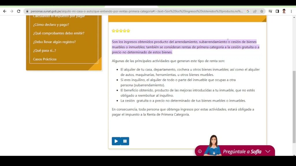 Cómo declarar alquileres en la renta anual