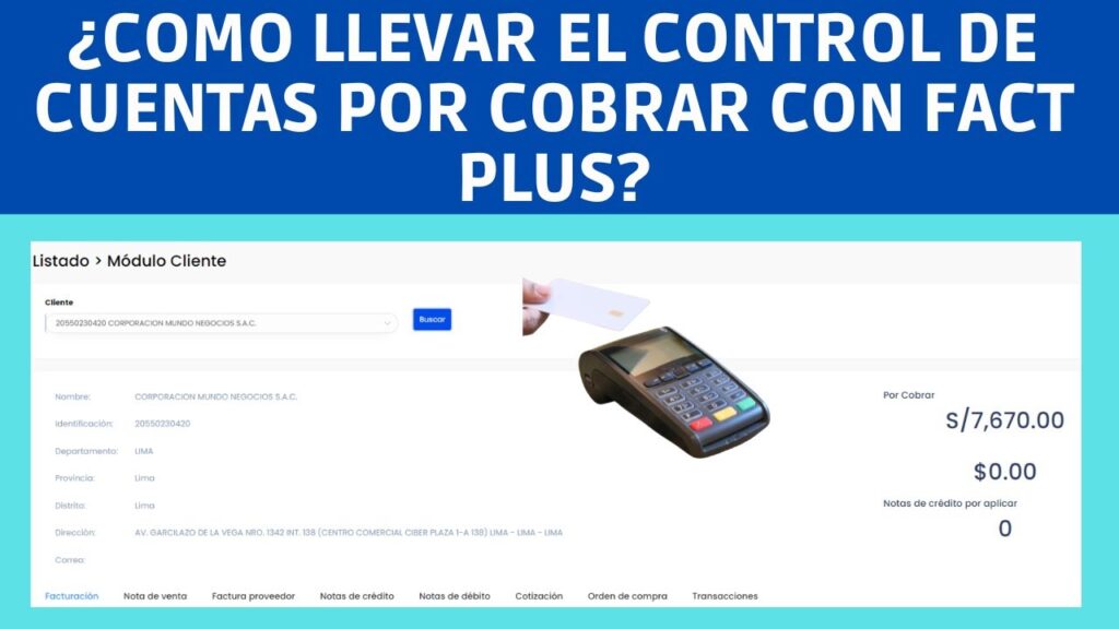 Cómo llevar un control de cuentas por cobrar eficiente