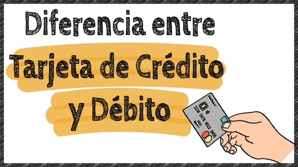 Diferencias entre tarjeta de crédito y tarjeta de débito