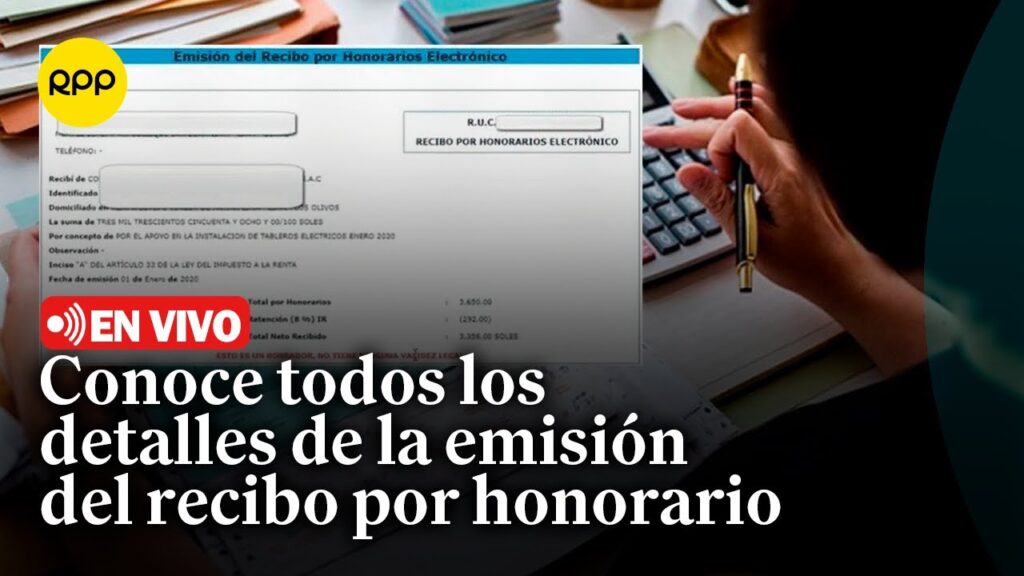 Qué considerar al emitir recibos por honorarios electrónicos